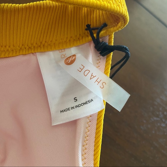 Shade & Shore Women's Ribbed Triangle Bikini Top - Picture 5 of 6